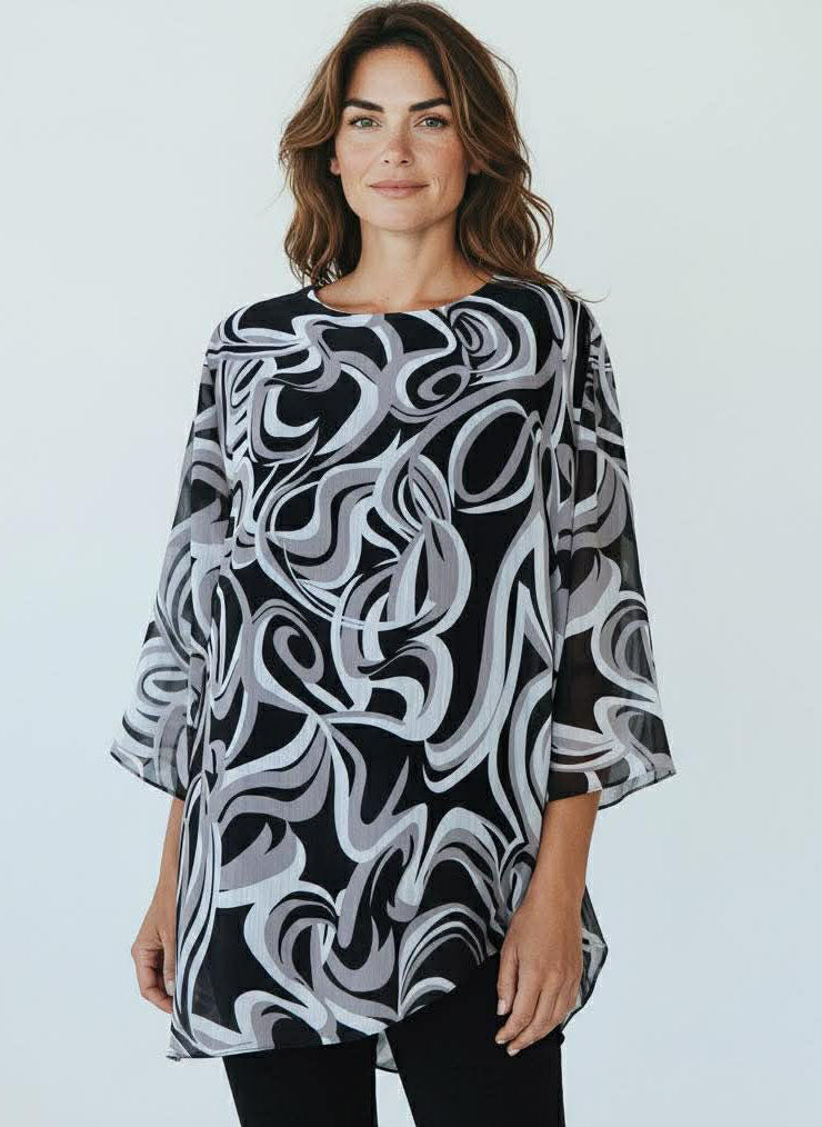 Шифонена блуза Анастасия