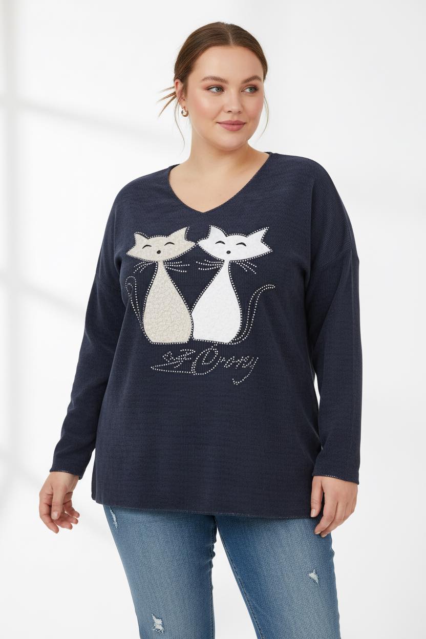 Блуза Котки