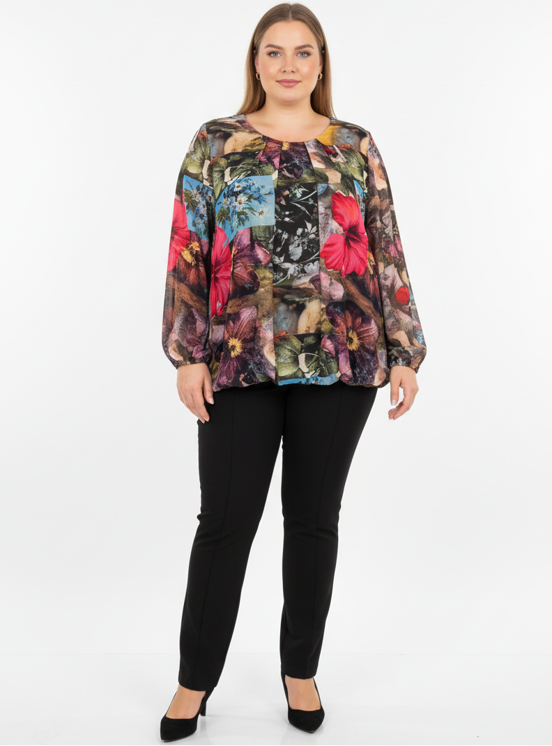 Шифонена блуза ДЕС