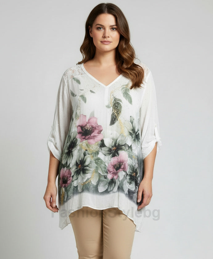 Шифонена туника от 2 части Марисол