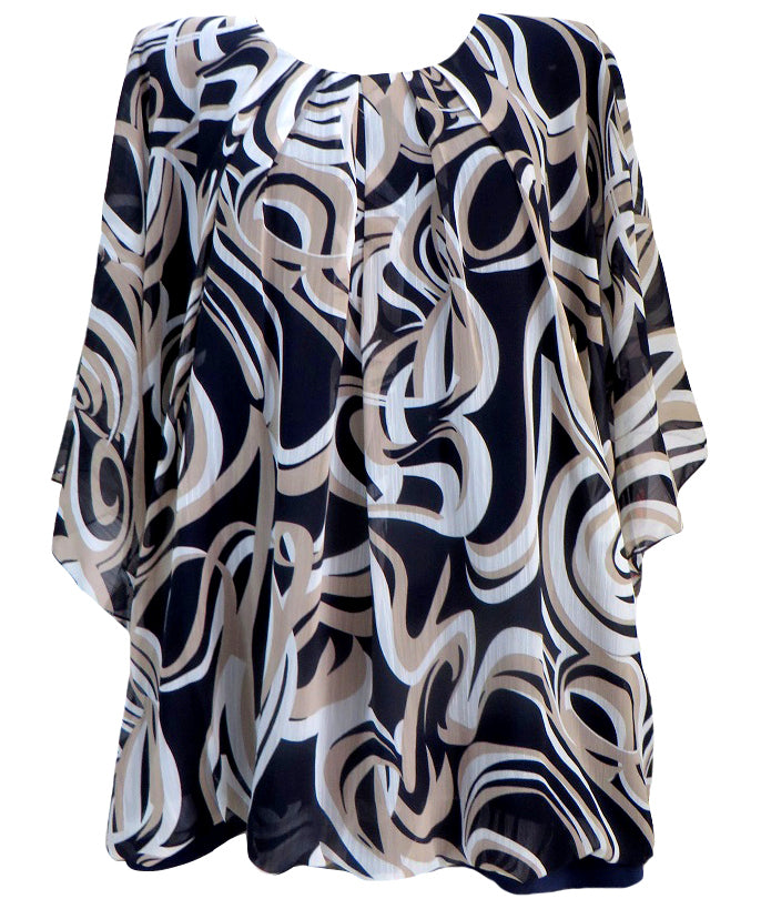 Шифонена блуза Натали 4