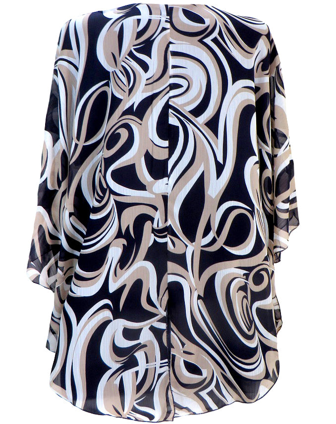 Шифонена блуза Натали 4