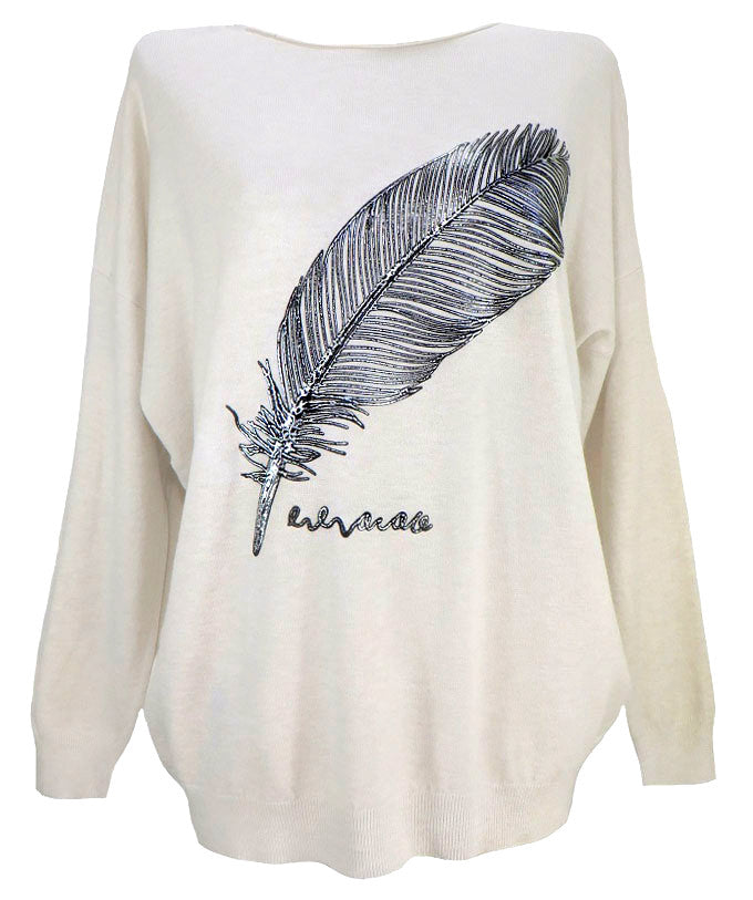 Кашмирена блуза Перо