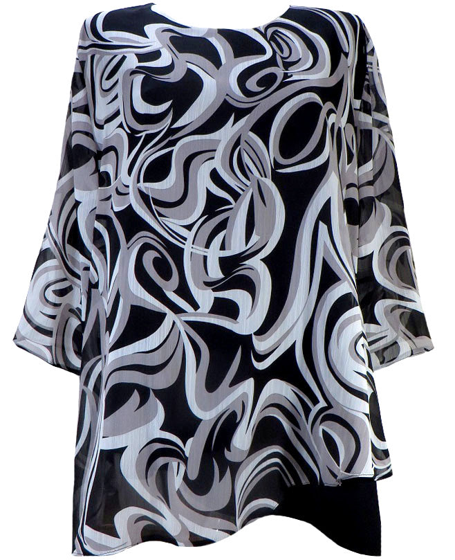 Шифонена блуза Анастасия