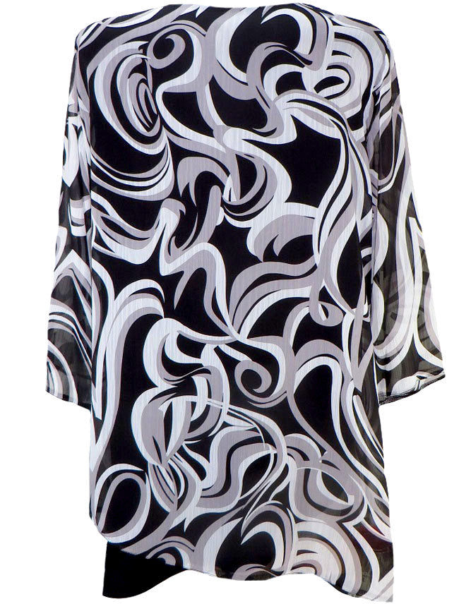 Шифонена блуза Анастасия