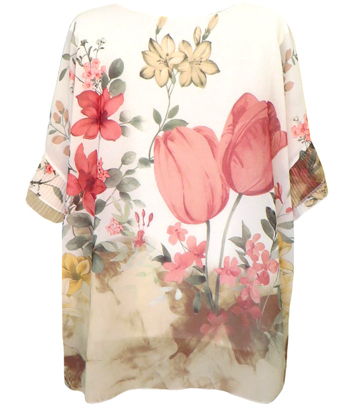 Шифонена блуза Лале 2