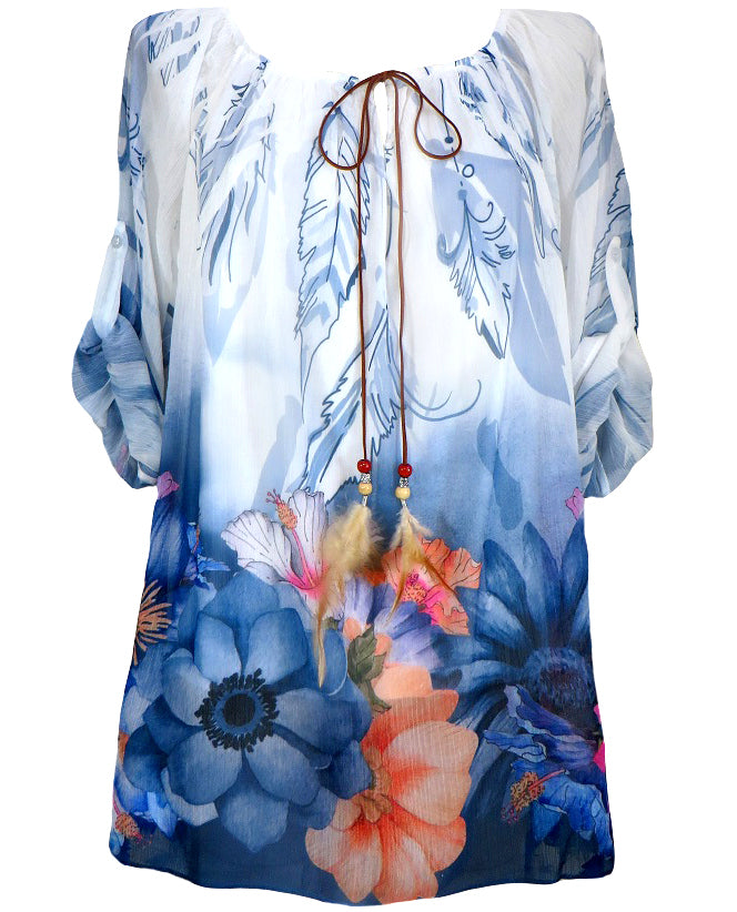 Шифонена блуза Беатрис