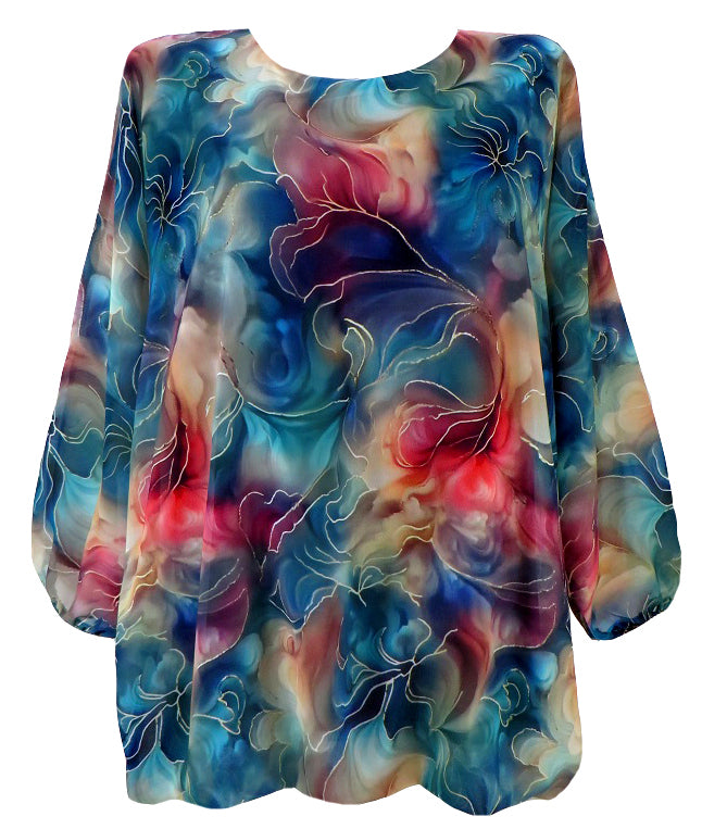 Шифонена блуза Деми