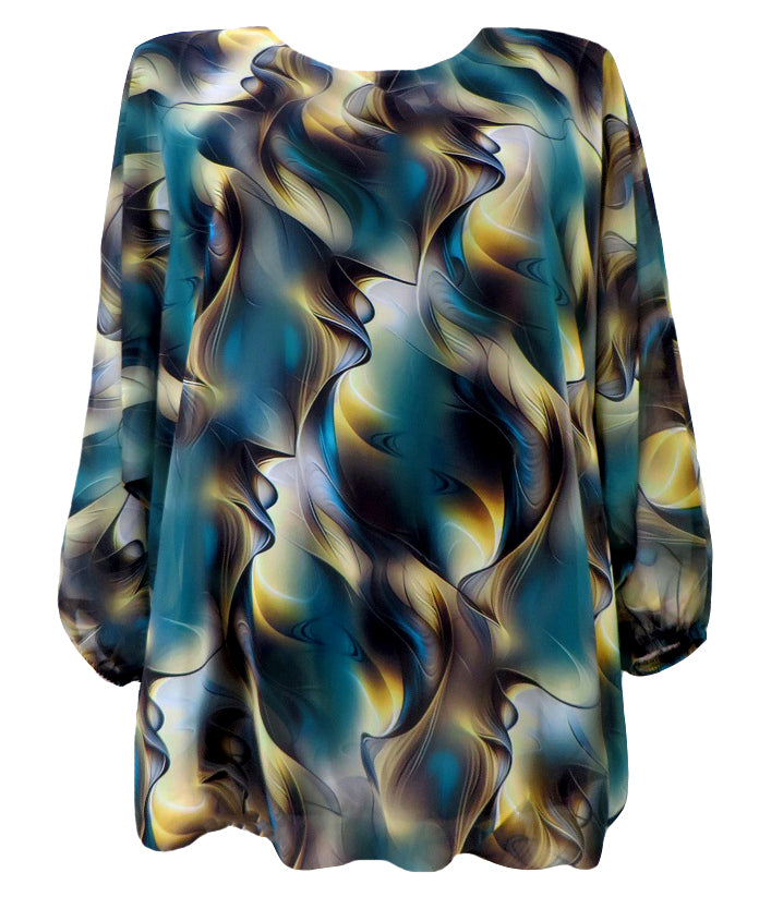 Шифонена блуза Деми