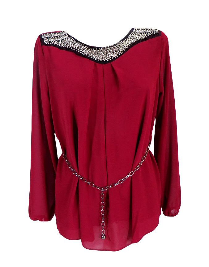 Елегантна блуза Паола