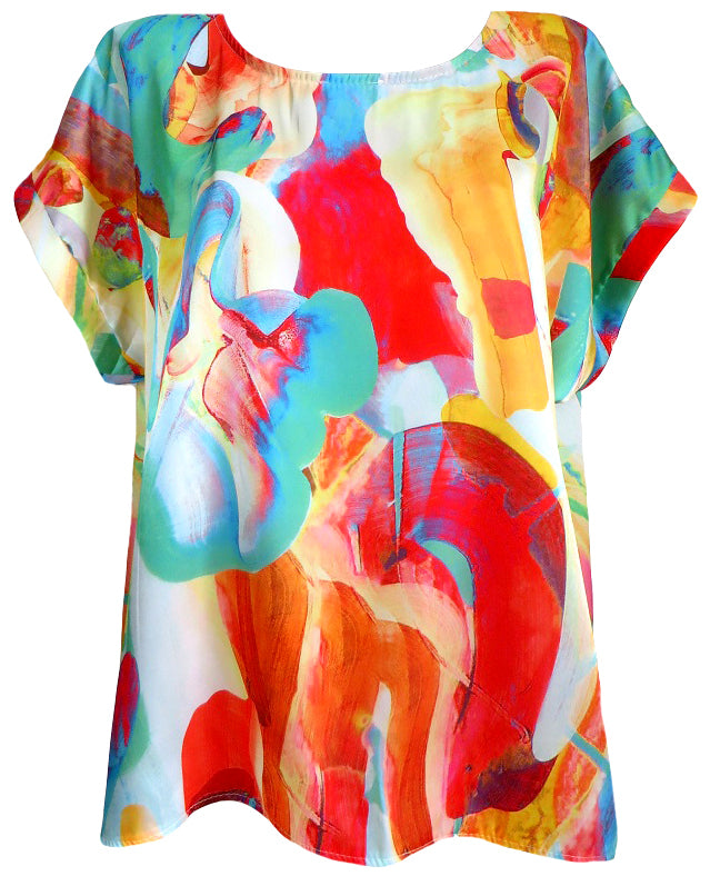 Сатенирана блуза Каролина