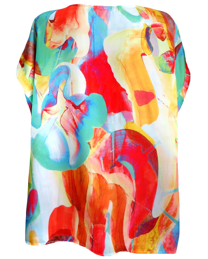 Сатенирана блуза Каролина