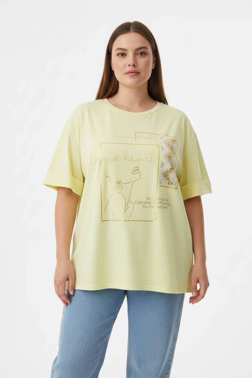 Блуза Brave Heart свободно падаща