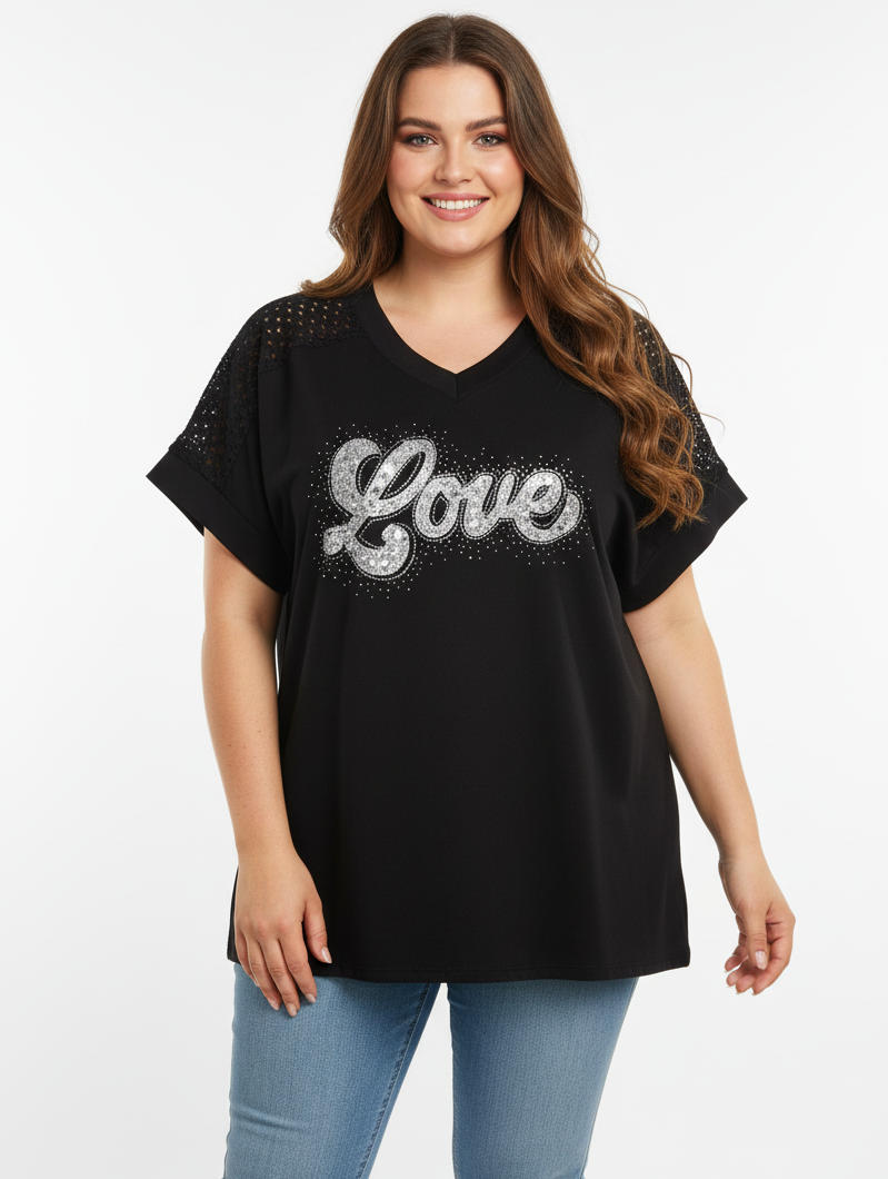 Love блуза лице